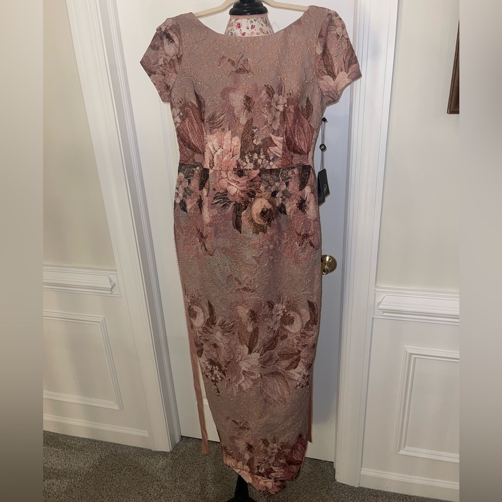 Adrianna Papel Long Floral Dress Size 4
